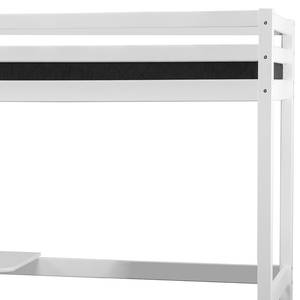 Lit mezzanine Hoppekids Basic III Blanc - Bois massif - 208 x 177 x 101 cm