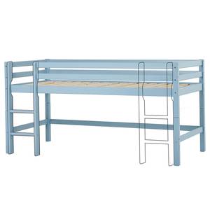 Lit mezzanine Hoppekids Basic I Bleu clair - 90 x 200cm - Avec échelle