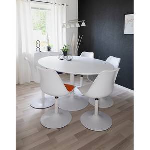 Table Elipse Blanc