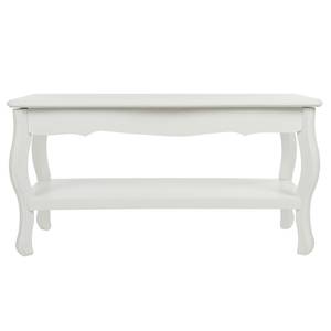 Table basse Larchamp Sapin massif - Blanc