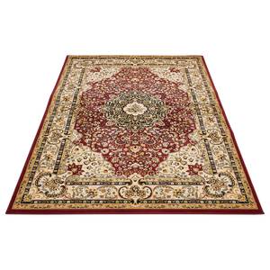 Teppich Kendra III Polypropylen - Creme / Rot - 160 x 235 cm