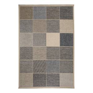 Tapis Clyde IV Polypropylène - Beige / Bleu