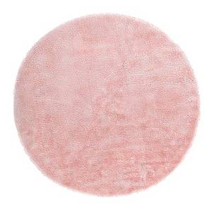 Shaggy Lambskin II Polyester - Rosa - Durchmesser: 80 cm