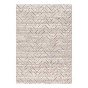 Tapis Lara 804 Fibres synthétiques - Beige / Gris - 200 x 290 cm