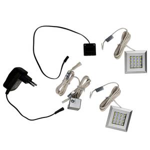 LED-verlichting Batey I (set van 2) Plastic - 4 x 2.7 x 0.5 cm