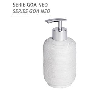Seifenspender Goa Neo Polyresin - Weiß - Weiß