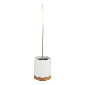 Brosse WC Bamboo Céramique / Bambou - Blanc
