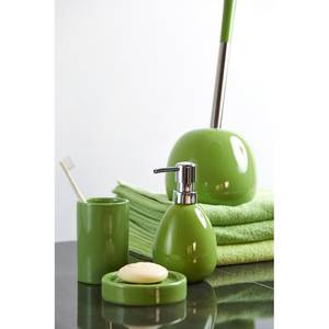 Brosse WC Polaris Céramique / Silicone - Vert