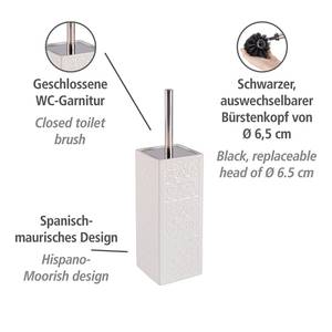 WC-Garnitur Cordoba Keramik - Weiß - Weiß