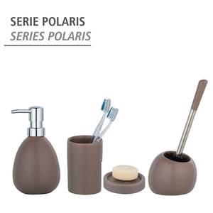WC-Garnitur Polaris II Keramik - Taupe - Taupe