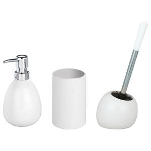 Set salle de bain Polaris (3 éléments) Céramique - Blanc