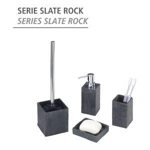 Seifenspender Slate Rock Anthrazit