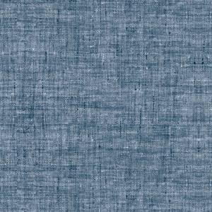 Parure de lit Lino Coton renforcé - Bleu - 240 x 200/220 cm + 2 oreillers 70 x 60 cm