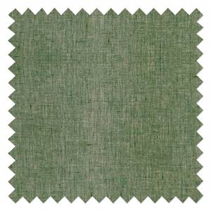 Parure de lit GOTS Franela Flanelle - Vert - 240 x 200/220 cm + 2 oreillers 70 x 60 cm