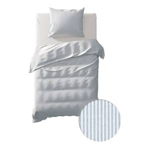 Parure de lit Oxford Coton - Bleu clair - 140 x 200/220 cm + oreiller 70 x 60 cm