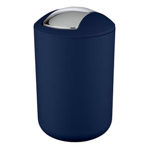 Poubelle de salle de bain Brasil Résine thermoplastique (TPE) - Capacité : 6,5 L - Bleu foncé