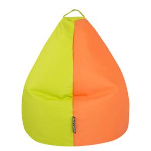 Pouf poire Harlekin XL Vert - Matière plastique - 70 x 110 x 70 cm