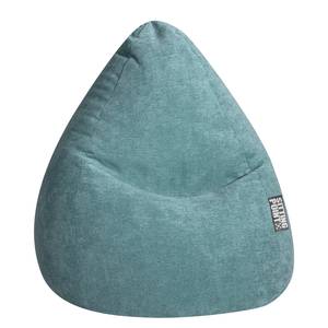 Pouf poire Alfa XL Bleu pétrole