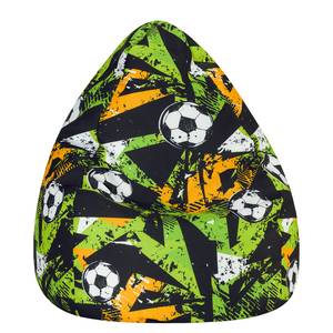 Pouf poire Goal Vert - Matière plastique - 70 x 110 x 70 cm