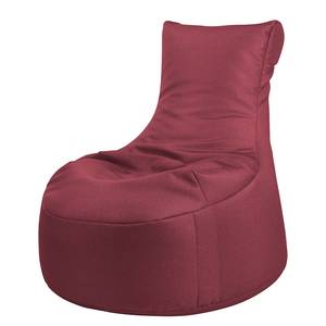 Fauteuil pouf Keiko Swing Rouge pastel