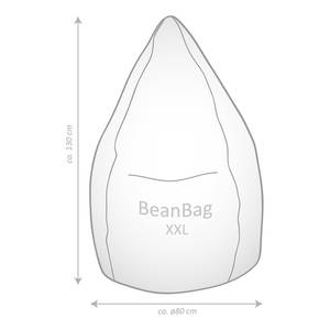 Beanbag Easy XXL Antraciet