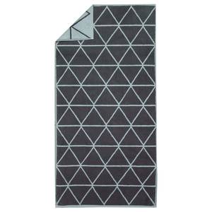 Tapis de bain Graphics Triangle Éponge - Gris - 67 x 67 cm