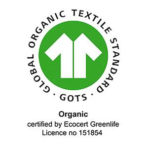 Serviette de bain bio Organic Nature Éponge - Graphite