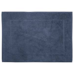 Tapis de bain Basic Éponge - Bleu foncé - 50 x 70 cm