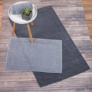 Tapis de bain Basic Éponge - Bleu foncé - 50 x 70 cm