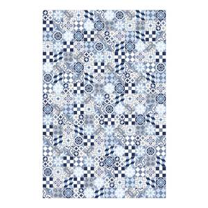 Tappeto Matteo Mosaik I PVC - Blu