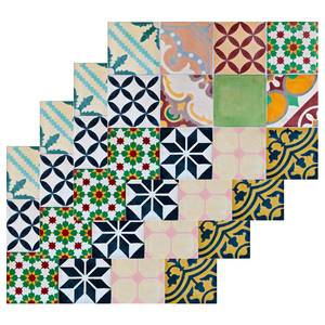 Set de table Mosaik II (lot de 4) Multicolore - Matière plastique - 40 x 30 cm