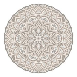 Set de table Mandala II (lot de 4) Beige - Matière plastique - 38 x 38 cm