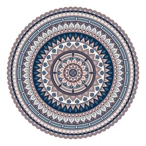 Tafelset Mandala I (set van 4) vinyl - Blauw