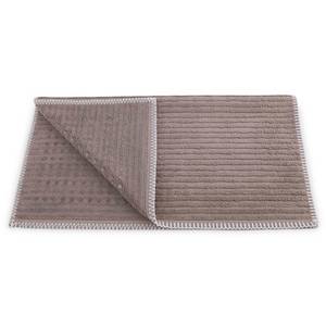 Badematte Bamboo Frottee - Taupe - 60 x 60 cm