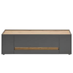 Meuble TV Olon I Anthracite - Largeur : 140 cm