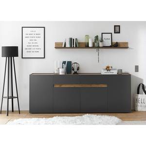 Sideboard Olon Anthrazit - Breite: 220 cm