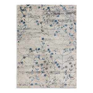 Laagpolig vloerkleed Noa III textielmix - Blauw - 133 x 190 cm