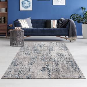 Tapis Noa IV Tissu mélangé - Bleu - 160 x 230 cm