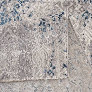 Laagpolig vloerkleed Noa IV textielmix - Blauw - 160 x 230 cm