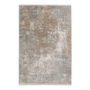 Laagpolig vloerkleed Vision II textielmix - Beige - 80 x 150 cm