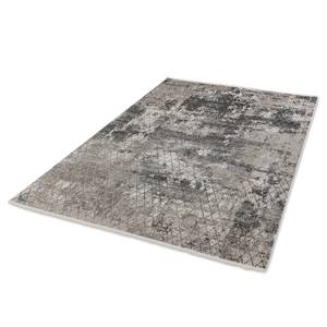 Laagpolig vloerkleed Vision II textielmix - Antraciet - 133 x 190 cm