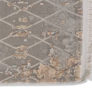 Laagpolig vloerkleed Vision II textielmix - Beige - 160 x 230 cm