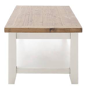 Table basse Balignton Pin massif - Blanc