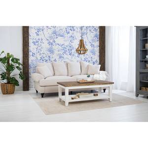 Table basse Balignton Pin massif - Blanc