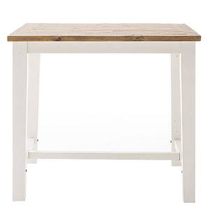 Table haute Balignton Pin massif - Pin / Blanc