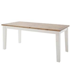 Table Balignton II Pin massif - Blanc