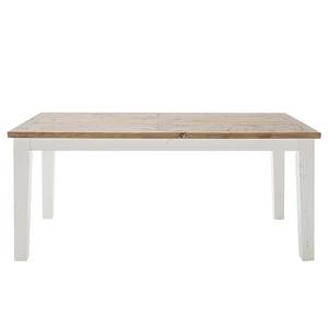 Table Balignton II Pin massif - Blanc