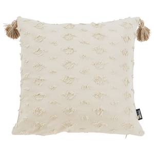 Housse de coussin Luise Coton - Beige - 45 x 45 cm