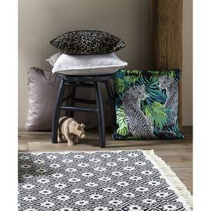 Kussensloop Velour Leopard polyester - meerdere kleuren - 65 x 65 cm