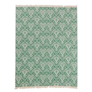 Tapis Nizza Coton / Polyester - Vert - 160 x 250 cm